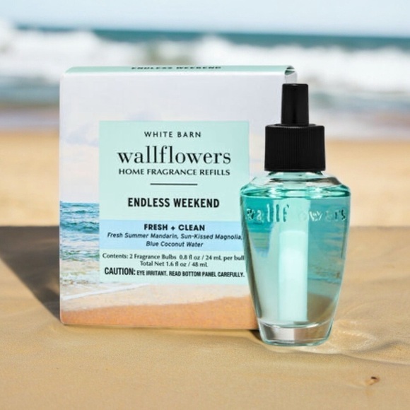 Bath & Body Works Wallflowers Endless Weekend 2 Pack Refills Nwt - Picture 1 of 3